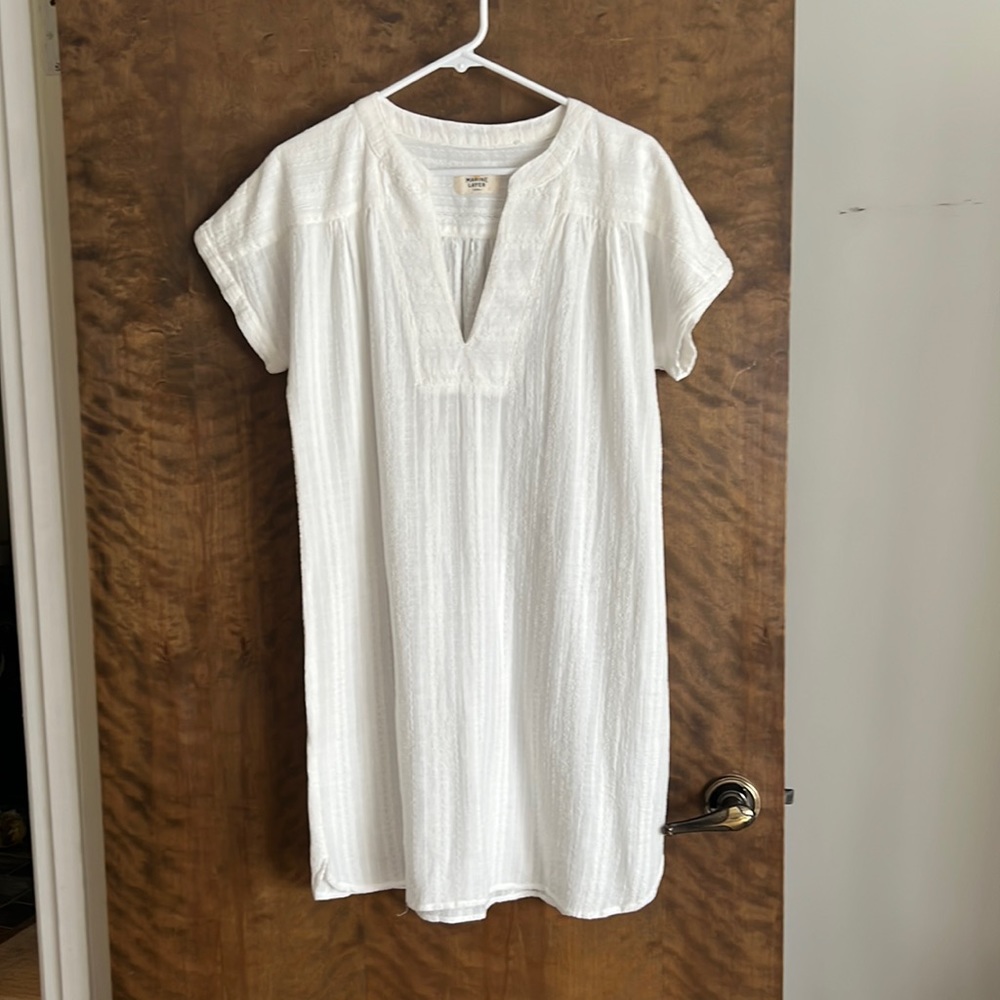 Marine Layer White Cover Up